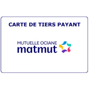 Illustration de la carte tiers payant Mutuelle Ociane Matmut